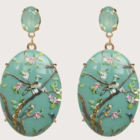 Fashion Jewelry Jewelry - ✨Delicate Unique Floral Birds BoHo earrings 🦢 ✨